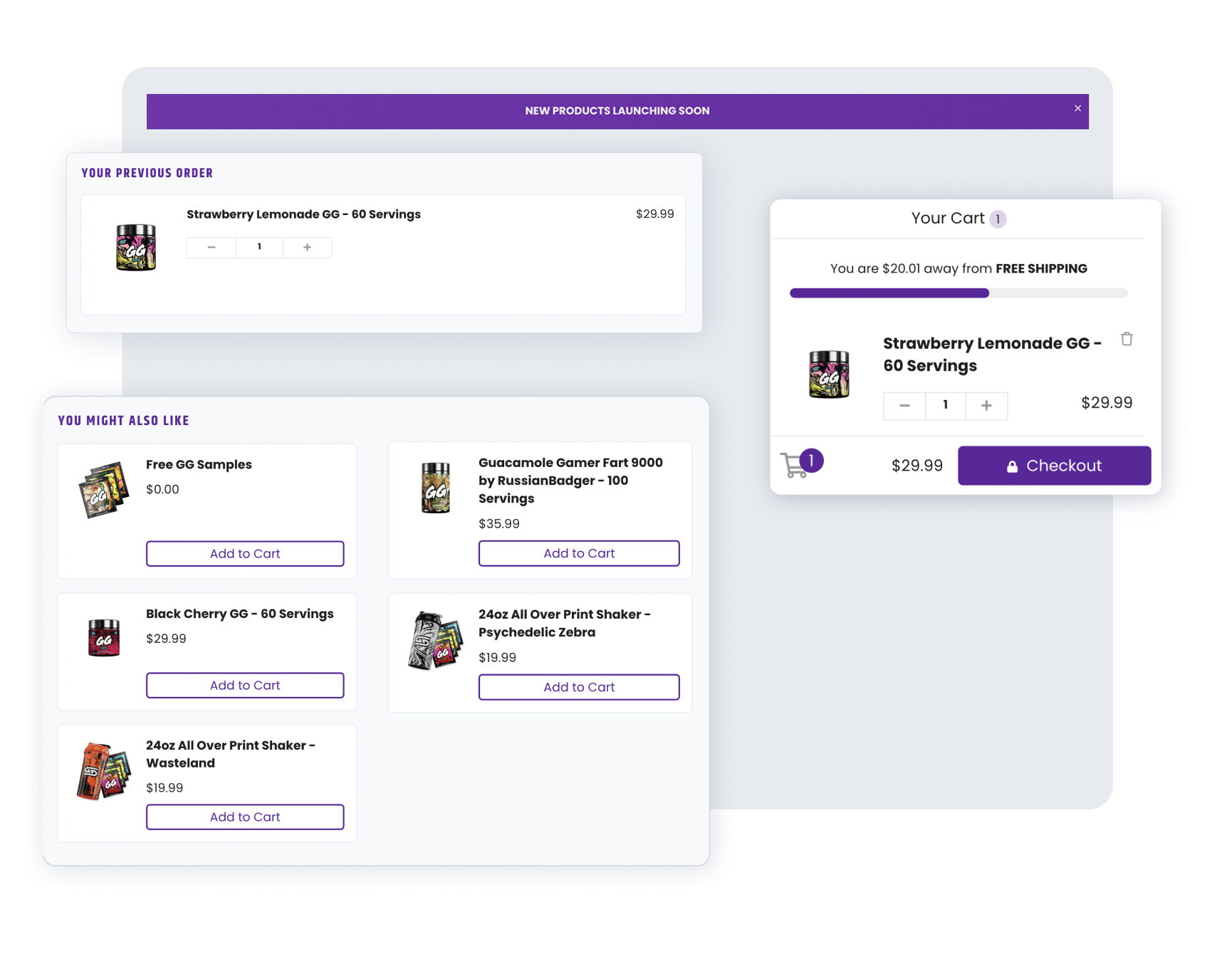 Rebuy Reorder & Subscription Landings Pages App for Shopify